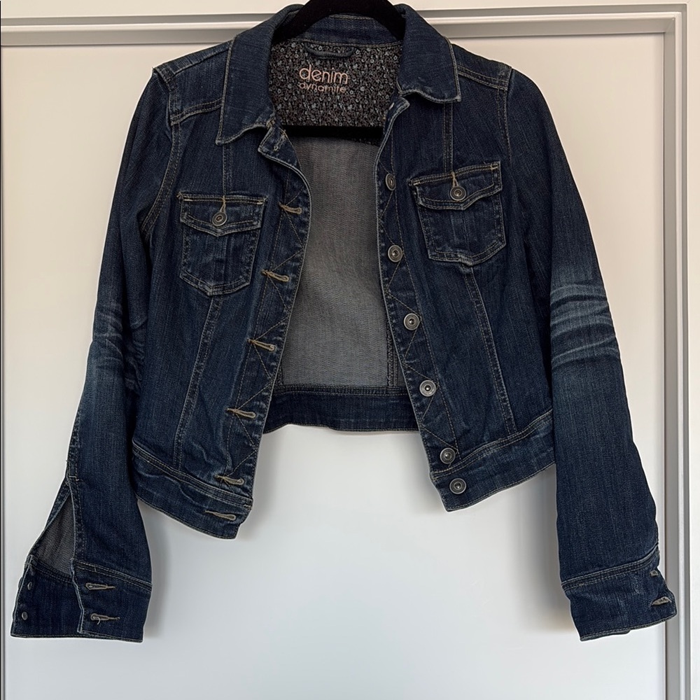 Dynamite Dark Denim Jean Jacket